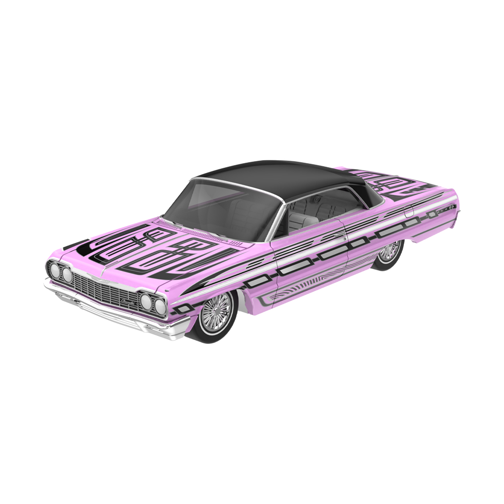 1964 雪佛兰 Impala_粉色 可调式低底盘
