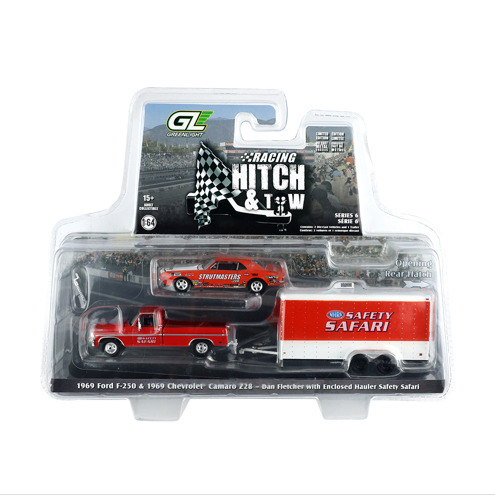 F-250皮卡配1969年款雪佛兰Z/28 Camaro赛车 - Dan Fletcher定制版（含Safari安全封闭式运输车）