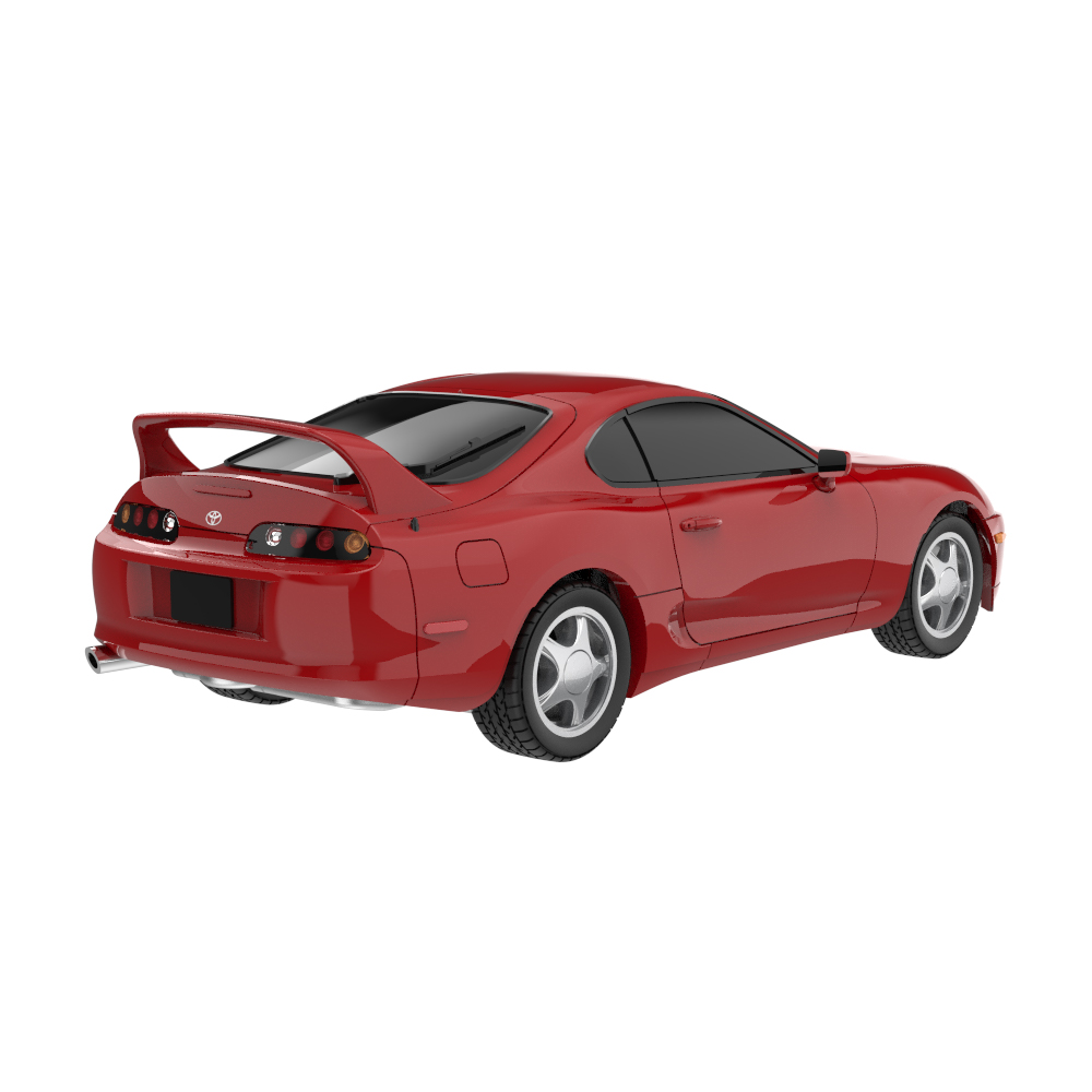 Supra (A80) RZ —— 文艺复兴红（车漆代码 3L2）