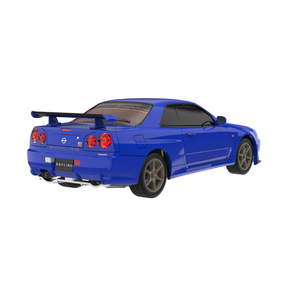 天际线 R34 GT-R V-Spec —— 海湾蓝