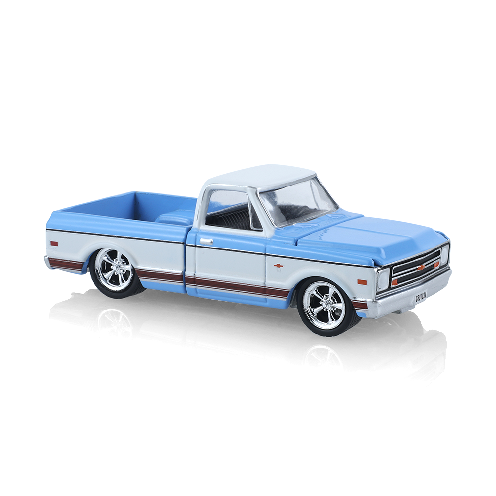 1968年款雪佛兰 C-10 —— 天蓝色与白色