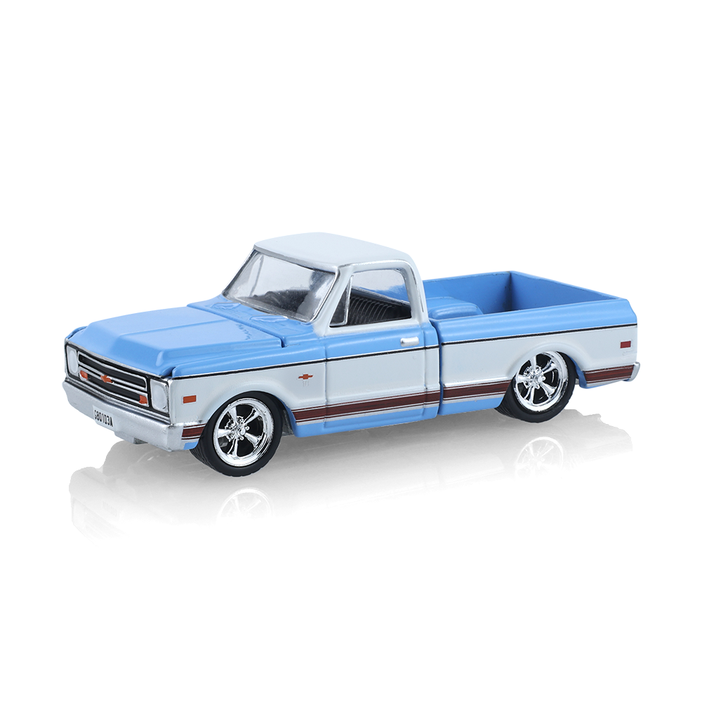 1968年款雪佛兰 C-10 —— 天蓝色与白色